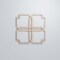 Ekena Millwork Medium Englewood Decorative Fretwork Wood Wall Panels, Alder, 15 3/8"W x 15 3/8"H x 3/8"T WALW16X16X0375EWDAL - alternate 5